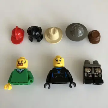 LEGO 미니 피규어와 모자 세트