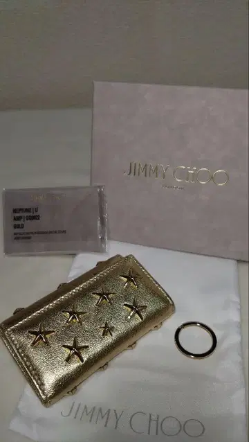 [ 컨디션 최상 ] JIMMY CHOO 지미추 6연 키케이스