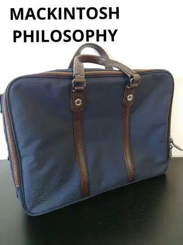 MACKINTOSH PHILOSOPHY 네이비 비즈니스 백 나일론제