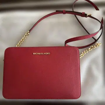 MICHAEL KORS 사선 가케백 빨간색