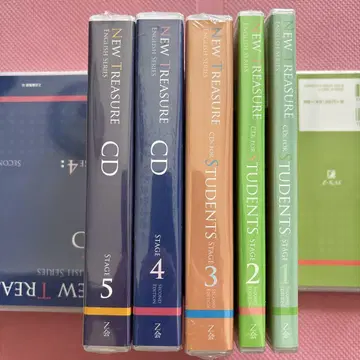 NEW TREASURE English Series CD 세트