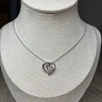 하트 목걸이 SV925 1.99g