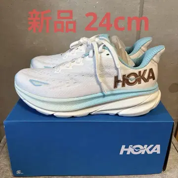 호카 클리프톤 9 화이트 24cm
