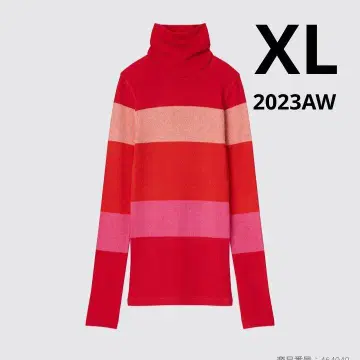 [ 유니클로 x 프린세스 탐탐 ] 히트텍 심리스 리브 터틀넥 T L