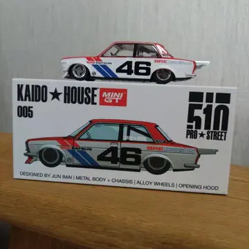 가도 하우스 MINIGT BRE DATSUN 510 PRO STREET