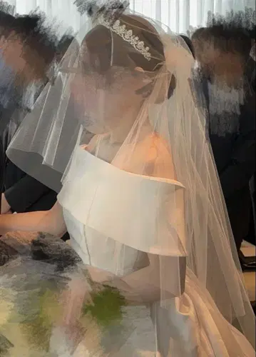 웨딩 베일 새상품 포시즌