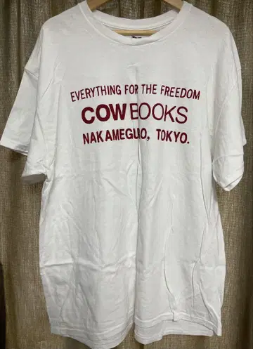 COWBOOKS T셔츠 XL 화이트