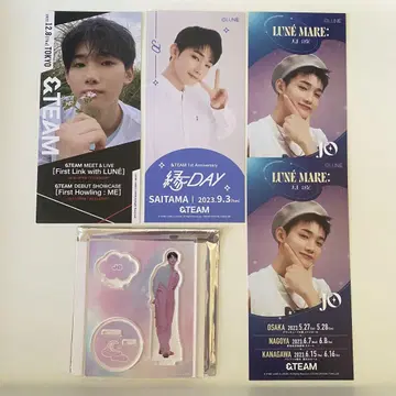 &team JO 조우 트레이딩 카드 럭키 드로우 아크릴 스탠드