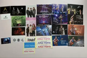 Alfee mania 엽서, 스티커 등