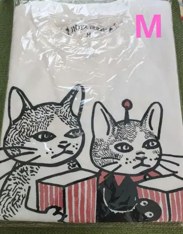 히구치 유코 팝콘 리필 T셔츠 M 보리스 잡화점