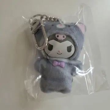 산리오 치비토모 동물 시크릿 키링 쿠로미