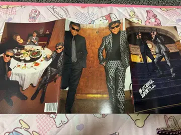 레어 돌아온 위험한 형사 영화 팜플렛 댄디한 모습이 가득 과거도 게재