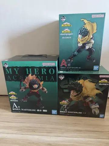 제일복권 히로아카 데쿠 3체 세트