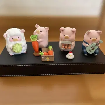 lulu 아기돼지 피규어 PULLCARROT