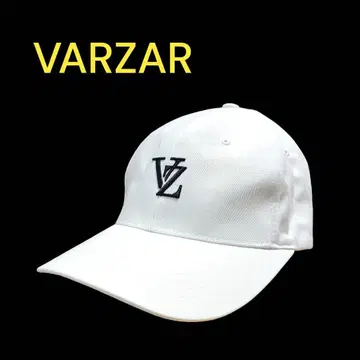 VARZAR 바자르 캡 화이트 모자 / 여성용 남성용 /