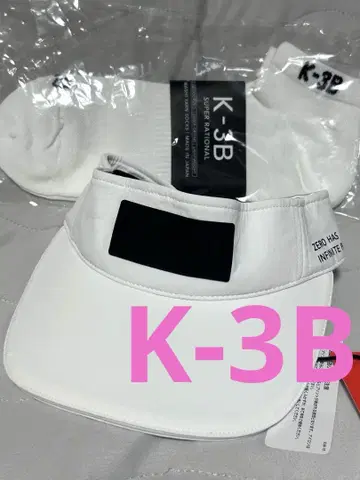 K-3B 선바이저 로우컷 삭스 세트 와시실 기능성 골프