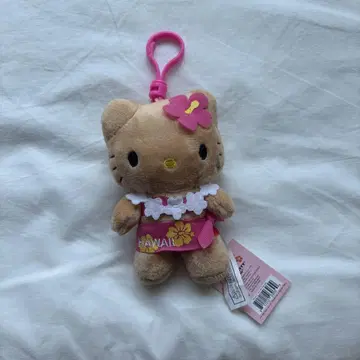 하와이 한정판 일광화상 키티 하이비스커스 봉제 인형 ABC Store
