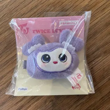 TWICE LOVELYS 봉제 인형 헤어핀 사나