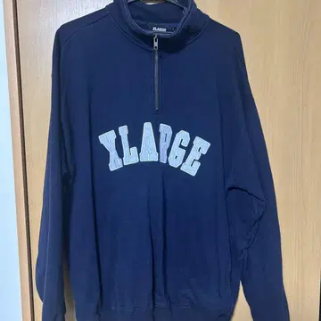 인기 [ XLARGE ] 하프 지퍼 네이비 L 사이즈