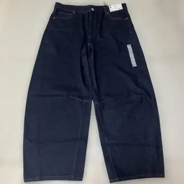 GU 배럴 레그 청바지 3XL 허리 89cm 미사용 새상품! 최종 가격