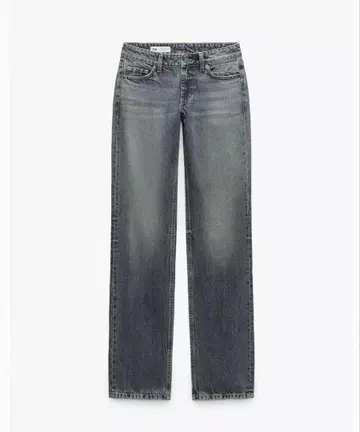 완판템 ZARA TRF 스트레이트 로우라이즈 데님 팬츠