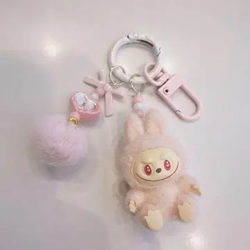LABUBU 봉제 인형 키링 스트랩