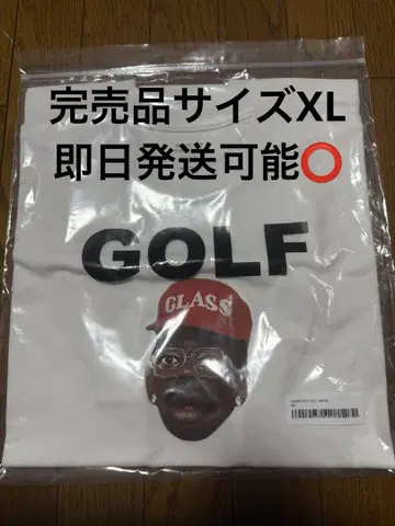 타일러 더 크리에이터 글래스 페이스 티셔츠 XL 사이즈