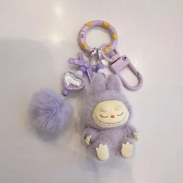 LABUBU 봉제 인형 키링 스트랩