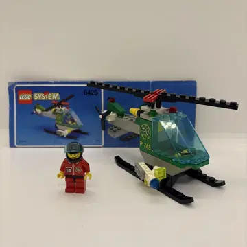 LEGO SYSTEM 6425 카메라맨 헬리콥터 조립 설명서 포함