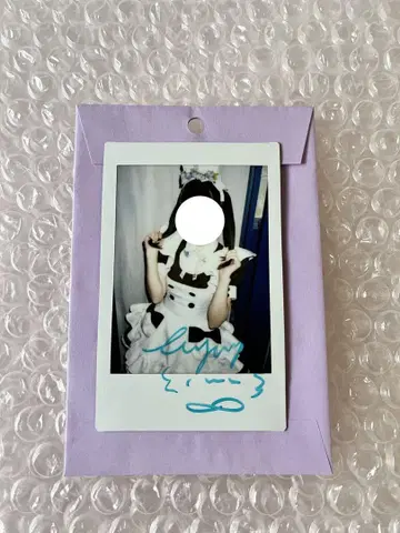앳홈카페 메이드 츠유유 솔로 폴라로이드 복권 솔로 폴라로이드
