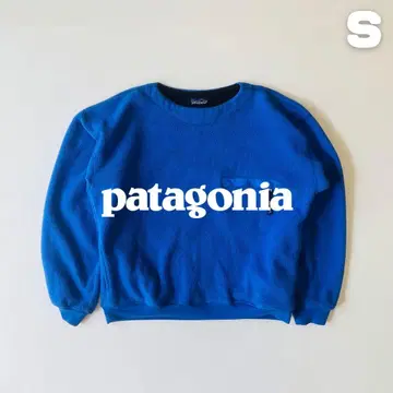Patagonia 1991년 신틸라 크루 USA제 S 파랑