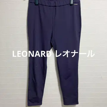 LEONARD 레오나르 여성용 하의 팬츠 허리밴딩 저리