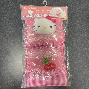 Hello Kitty 페이퍼 홀더 커버 레트로