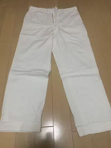50s U.S.NAVY White Cotton Trousers