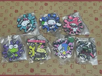 스프라툰 2 산리오 콜라보 러버 키링