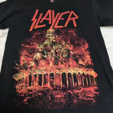 SLAYER 스레이어 밴딩T셔츠 S 사이즈