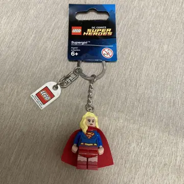 잡화(112) LEGO 레고 슈퍼걸 키링 새상품급