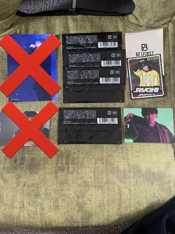 BE:FIRST 마나토 4장 준논 3장 료키 1장