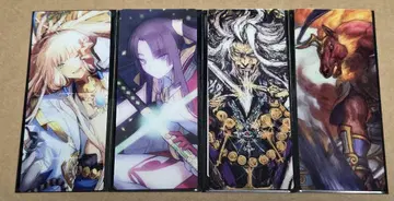 FGO 편성 화면풍 카드 라이더 4장 세트