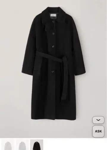ohotoro Tangled Alpaca Coat gray