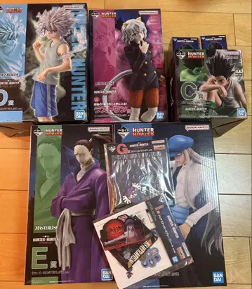 HUNTER x HUNTER 피규어 세트 미개봉
