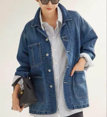 plage coverall 데님 커버올 36 사이즈