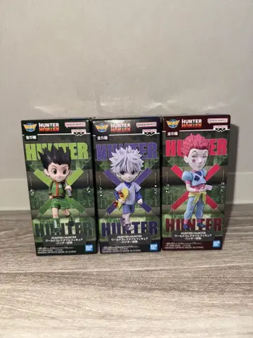 HUNTER x HUNTER 월드 컬렉터블 피규어 세트 (월콜)