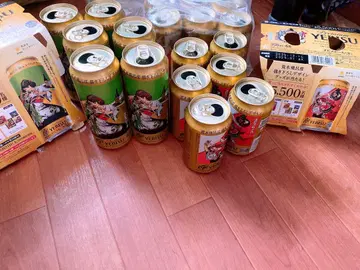에비수 맥주캔 350ml 500ml 죠죠 jojo 아라키 히로히코
