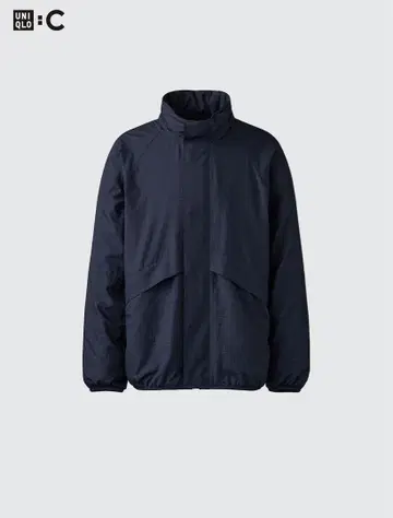 라이트 웨이트 스탠드 블루종 유니클로C UNIQLO C 네이비 NAXY