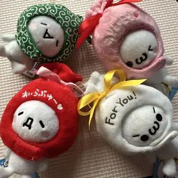 가오모진 요세구루미 기프트 마스코트 4체 세트