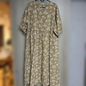 Samantha Moo2 꽃무늬 반팔 원피스