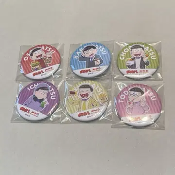 [ 익명 배송 ] 퍼스트 키친 오소마츠 6쌍둥이 캔뱃지 6개 묶음 판매