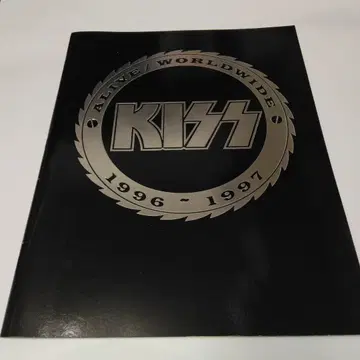 KISS 1997년 콘서트 팜플렛 티켓 미사용분 포함