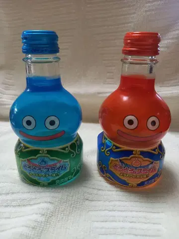 슬라임 음료 보틀 2개, 호이미 슬라임 핀치 행거 세트